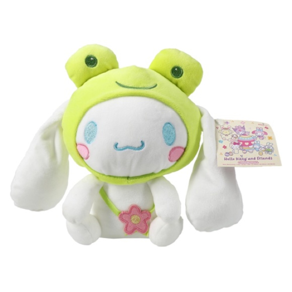 Hello Kitty & Friends Cinnamoroll Easter Frog Plush 🐸